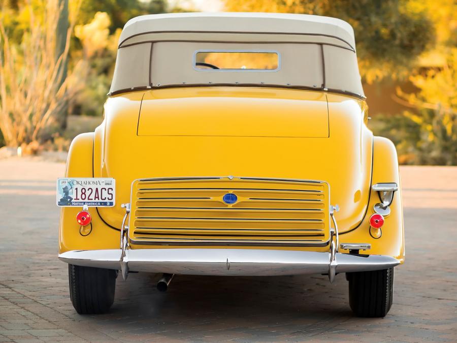  Lincoln Model K Convertible Roadster by LeBaron 1935 года  (фото 10 из 12)